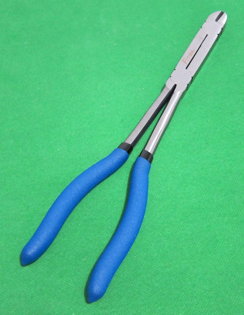 FITOOL 12-Inch Dual Pivot Pliers, 50Cr-V Industrial Quality Precision Tool, Extra Long Reach Compound Action Pliers (Diagonal) - Image 2